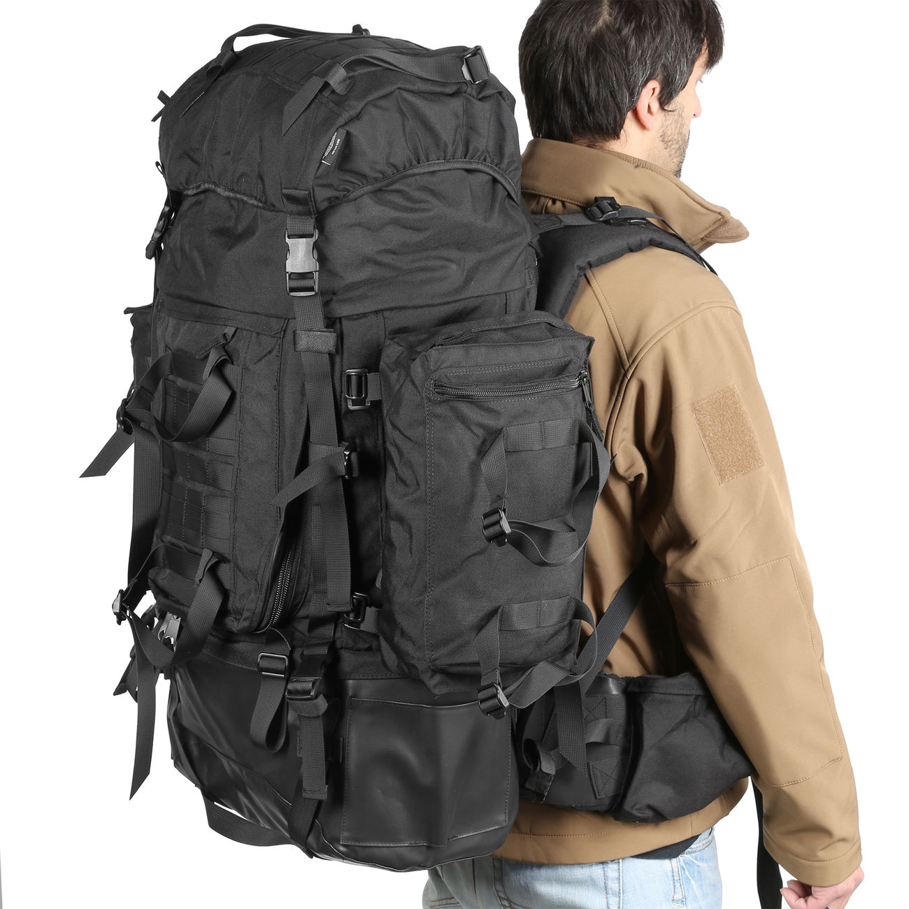 Teesar Rucksack 100 Liter schwarz Bild 5