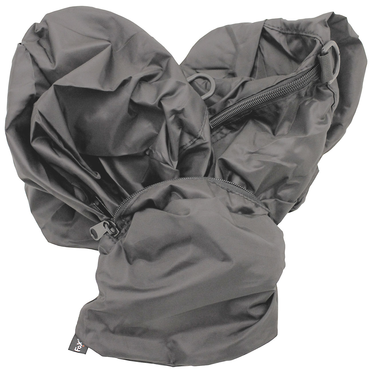 Fox Outdoor Bekleidungstasche faltbar schwarz Bild 1