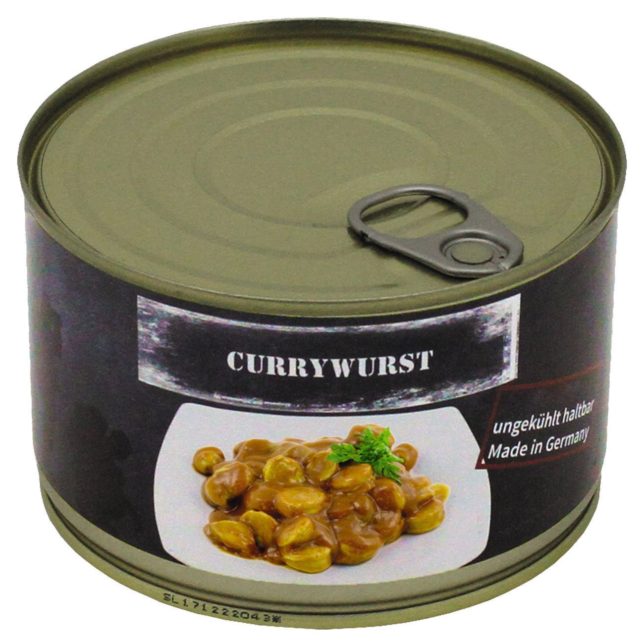 Outdoor-Mahlzeit Currywurst Dose Bild 1