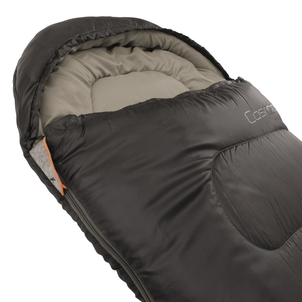 Easy Camp Schlafsack Camping Outdoor Polyester Cosmos Mumien Schwarz 240050 Easy Camp Schlafsack Camping Outdoor Polyester Cosmos Mumien Schwarz 240050