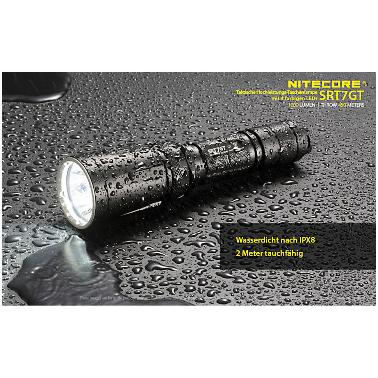 Nitecore LED Taschenlampe SRT7GT 1000 Lumen Bild 2