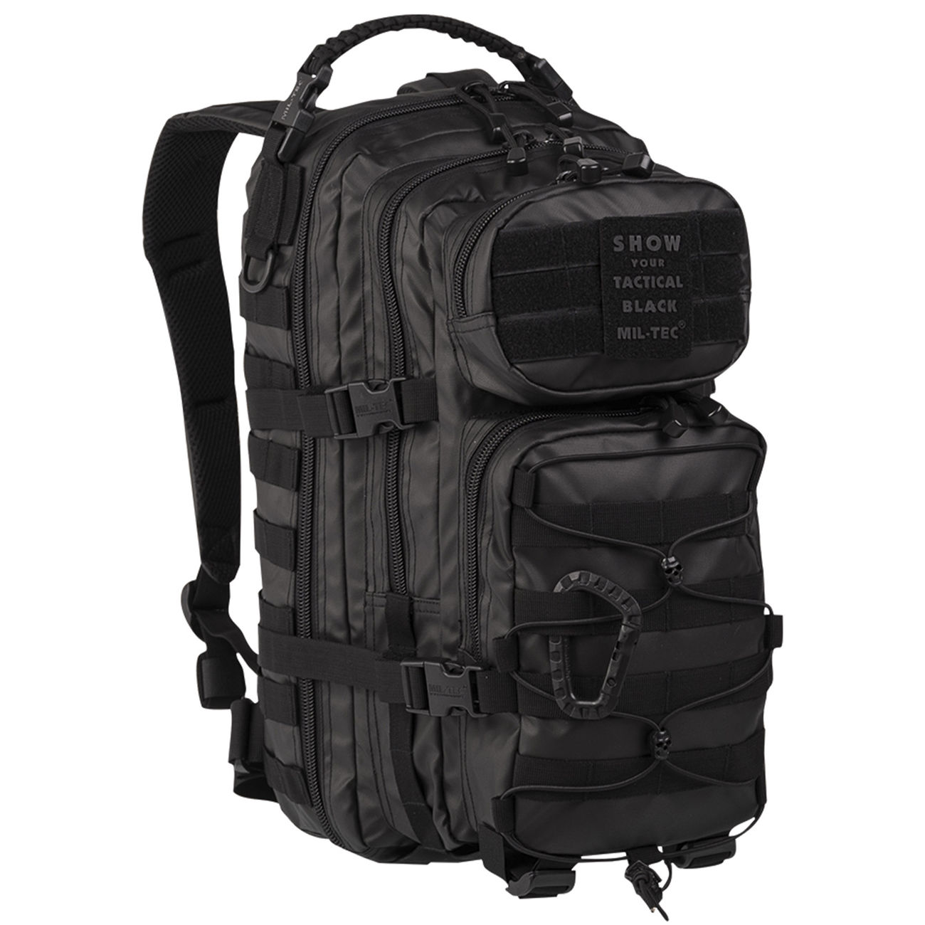 Mil-Tec Rucksack US Assault Pack small 20 Liter tactical black