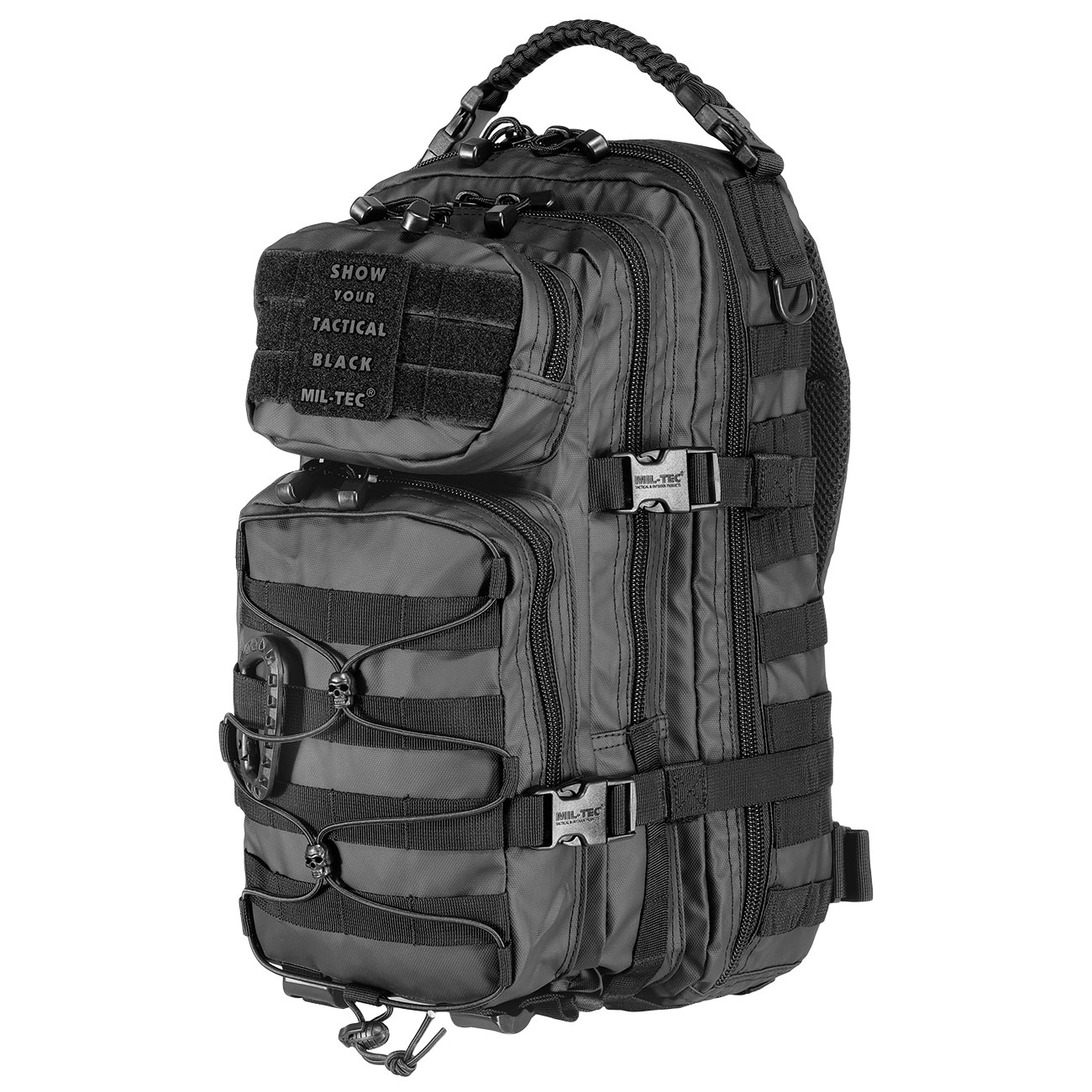 Mil-Tec Rucksack US Assault Pack small 20 Liter tactical black Bild 1