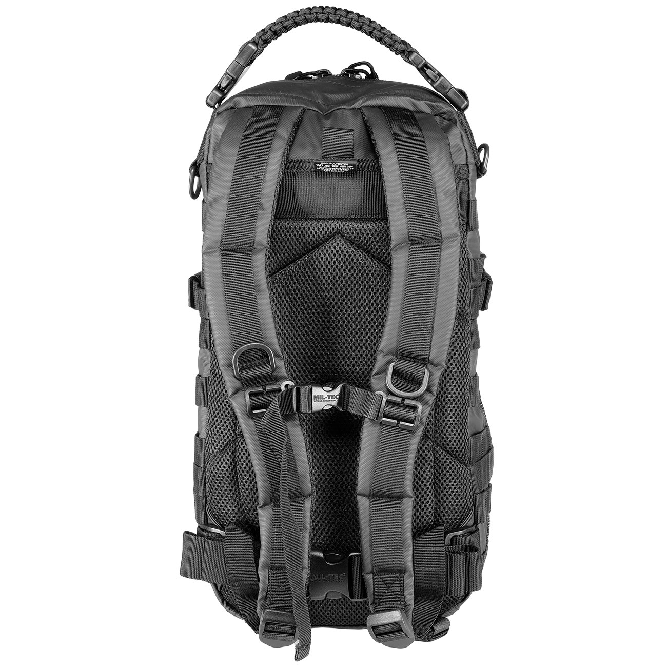 Mil-Tec Rucksack US Assault Pack small 20 Liter tactical black Bild 2
