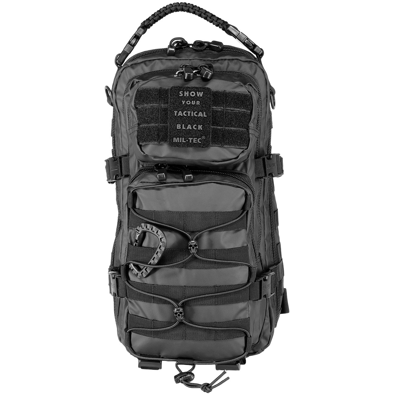 Mil-Tec Rucksack US Assault Pack small 20 Liter tactical black Bild 4