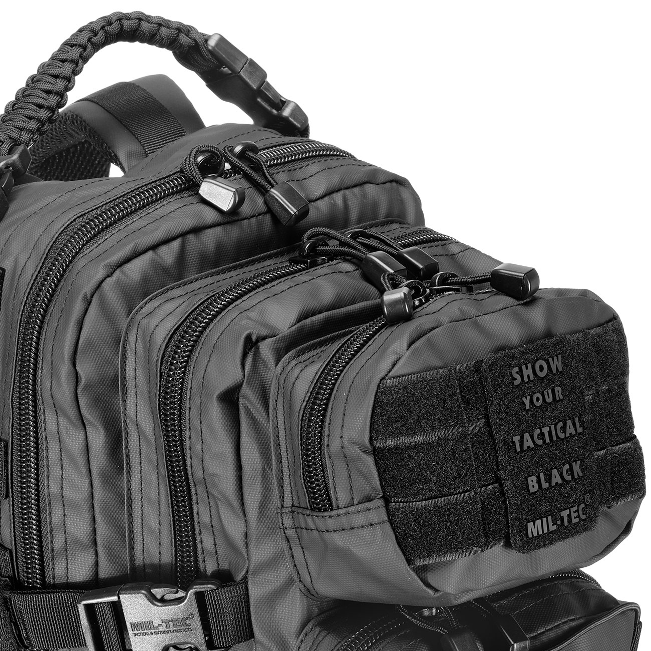 Mil-Tec Rucksack US Assault Pack small 20 Liter tactical black Bild 5
