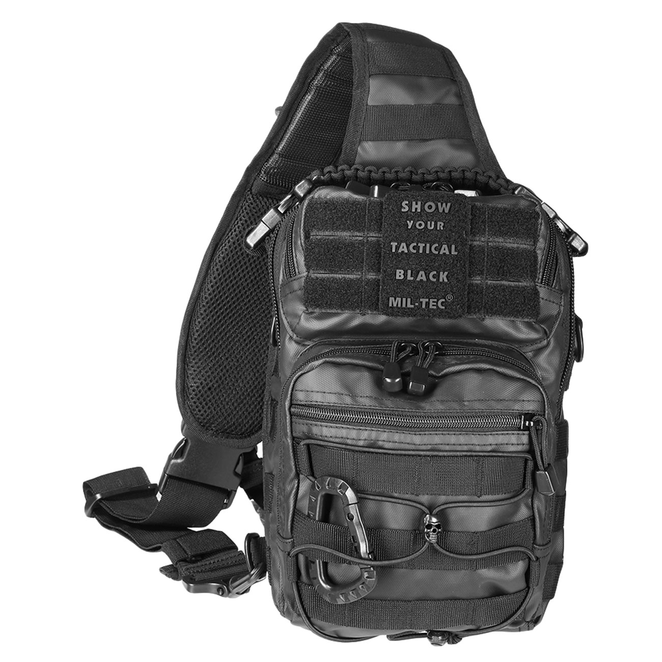 Mil-Tec Rucksack One Strap Assault Pack small 10 Liter tactical black Bild 1