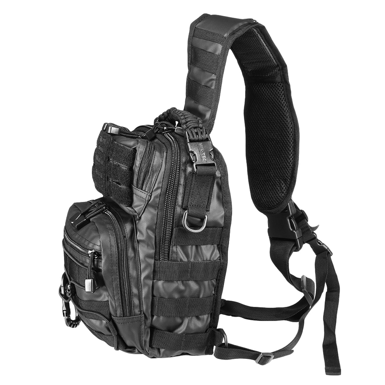 Mil-Tec Rucksack One Strap Assault Pack small 10 Liter tactical black Bild 2
