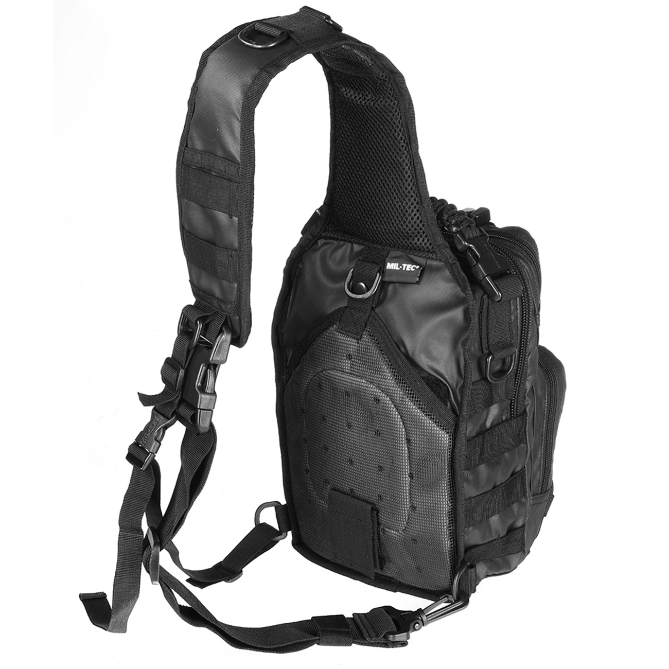 Mil-Tec Rucksack One Strap Assault Pack small 10 Liter tactical black Bild 4
