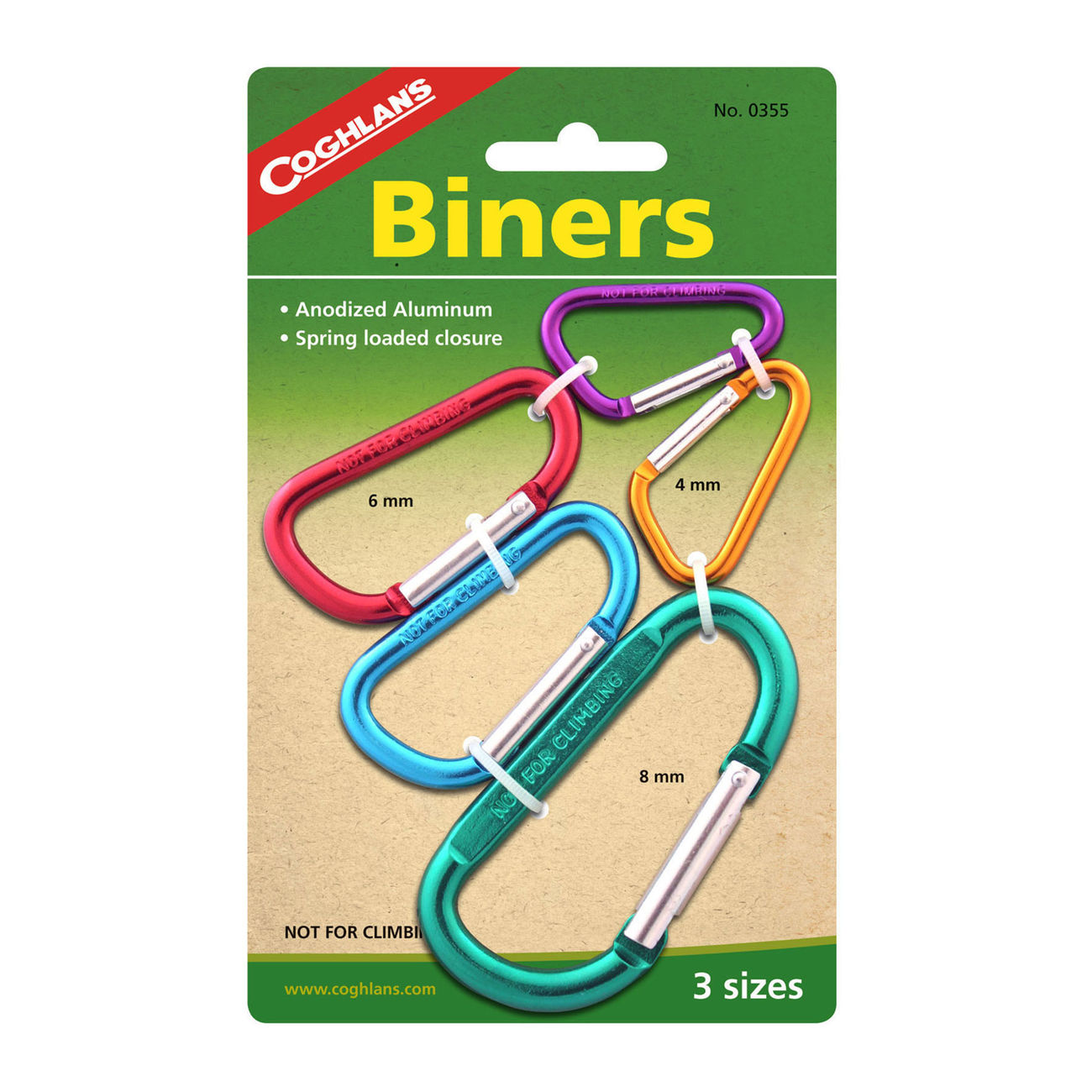 Coghlans Mini Karabiner Set,  5 Stck sortiert