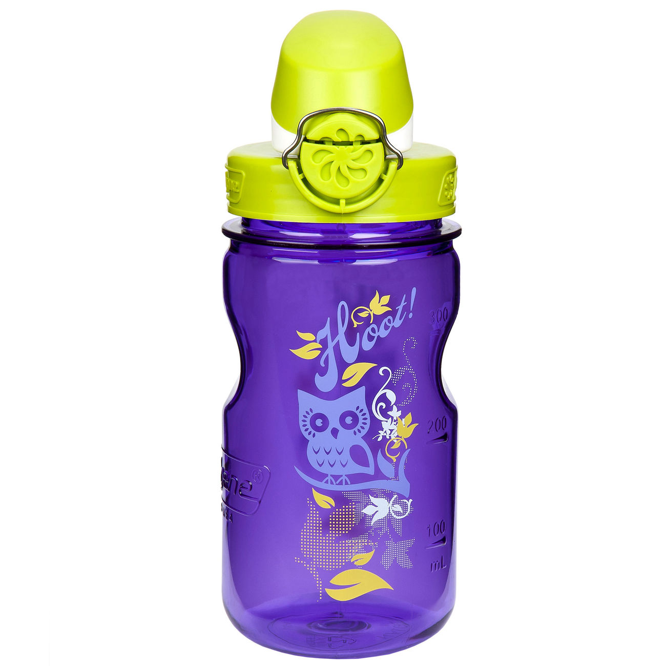 Nalgene Trinkflasche Everyday OTF Kids 0,35 Liter violett / grün