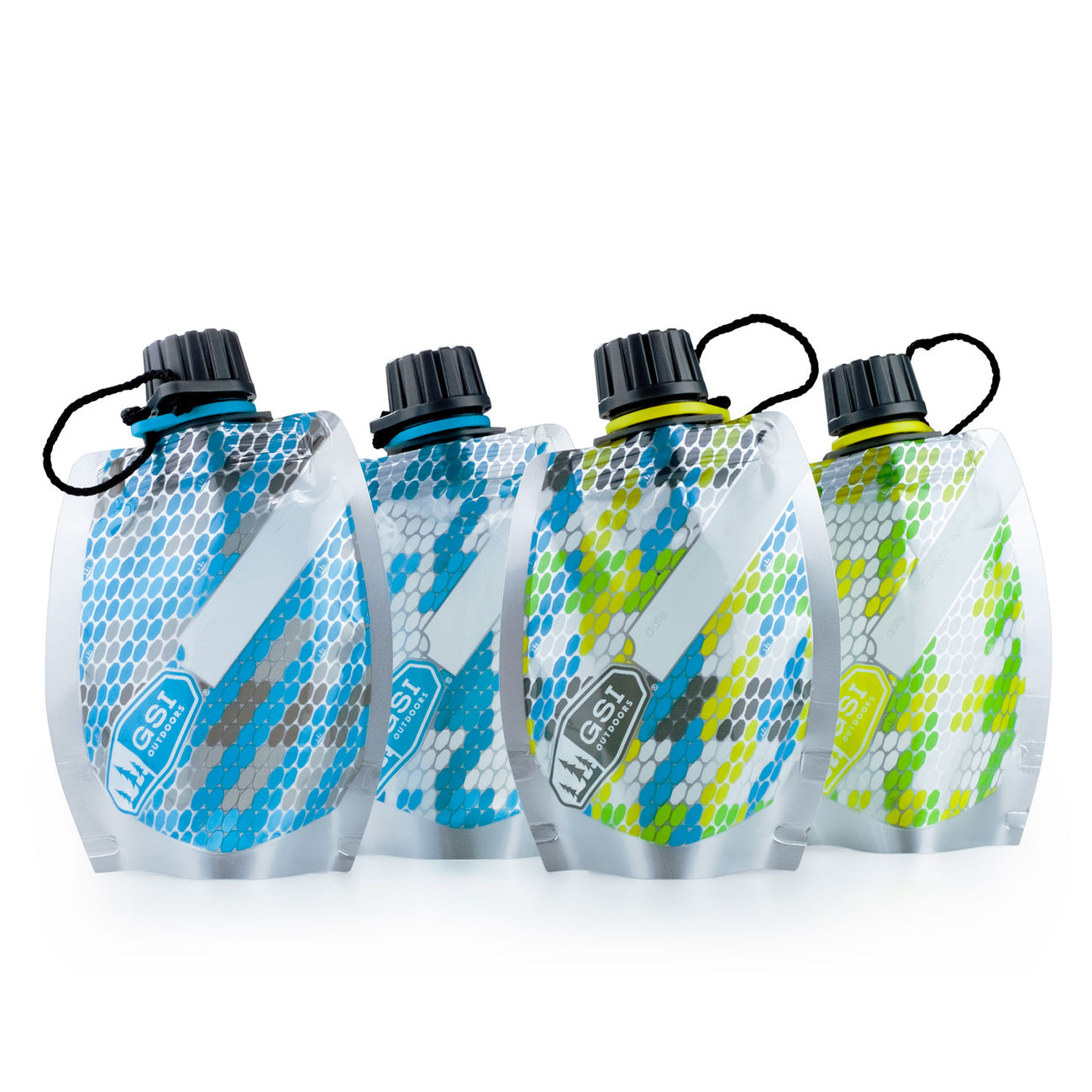 GSI Outdoors Reiseflaschen Set 4 Stck