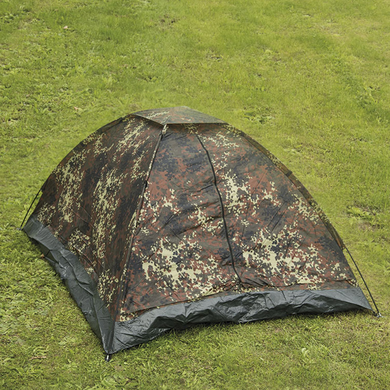 Mil-tec Zelt Iglu Standard fr 3 Personen flecktarn Bild 1