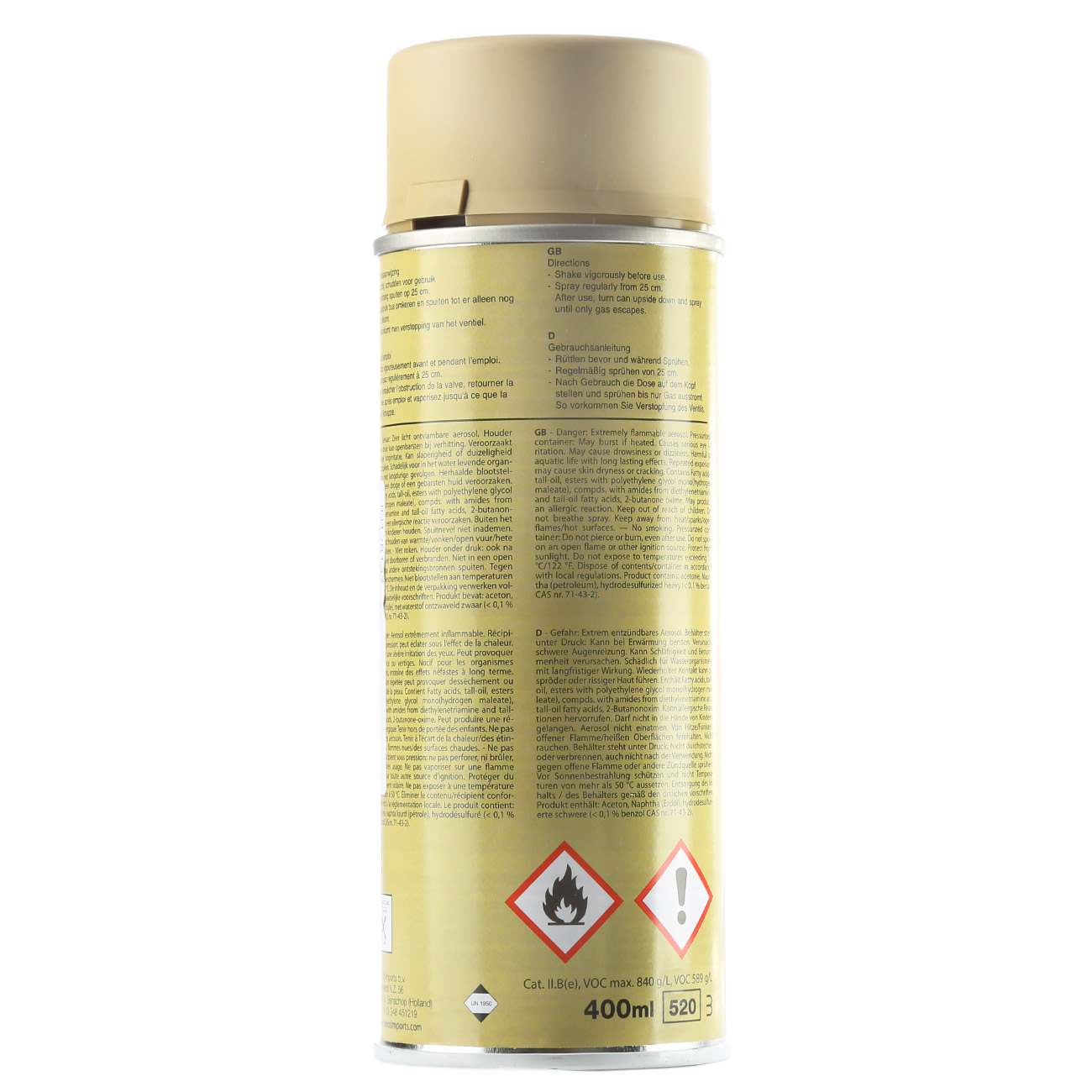 Fosco Sprhfarbe Army Paint tropentarn sand 400 ml Bild 1