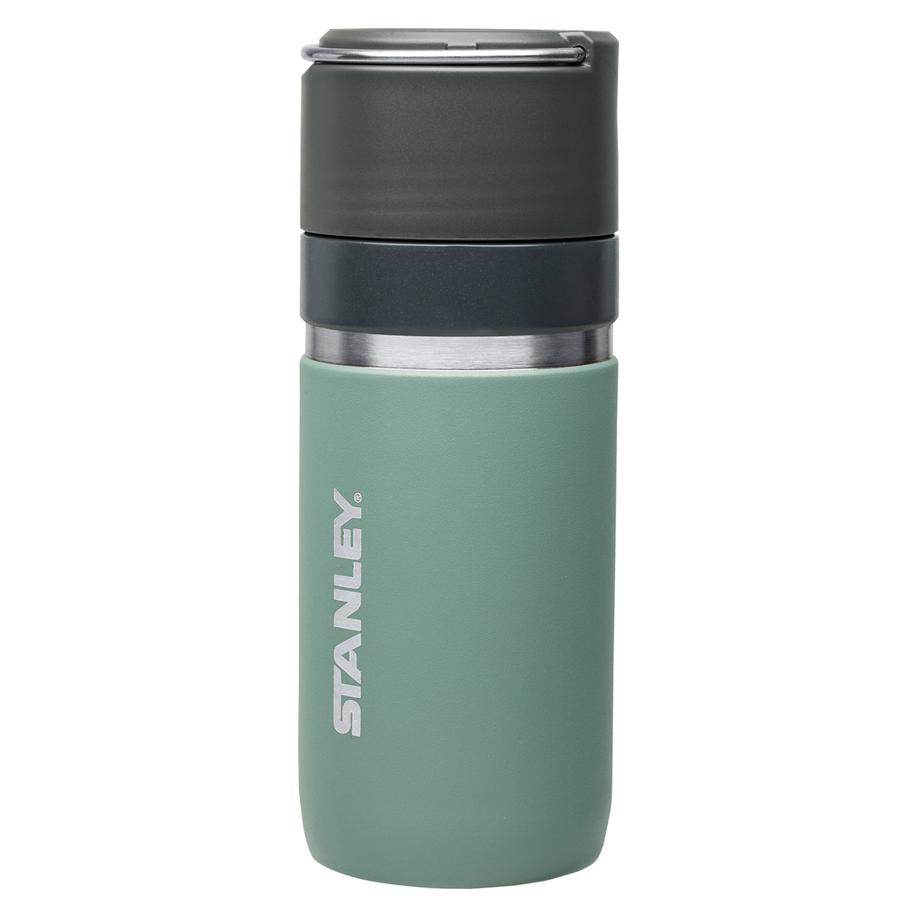 Stanley Trinkbecher Vakuum Bottle 473 ml grngrau Bild 1
