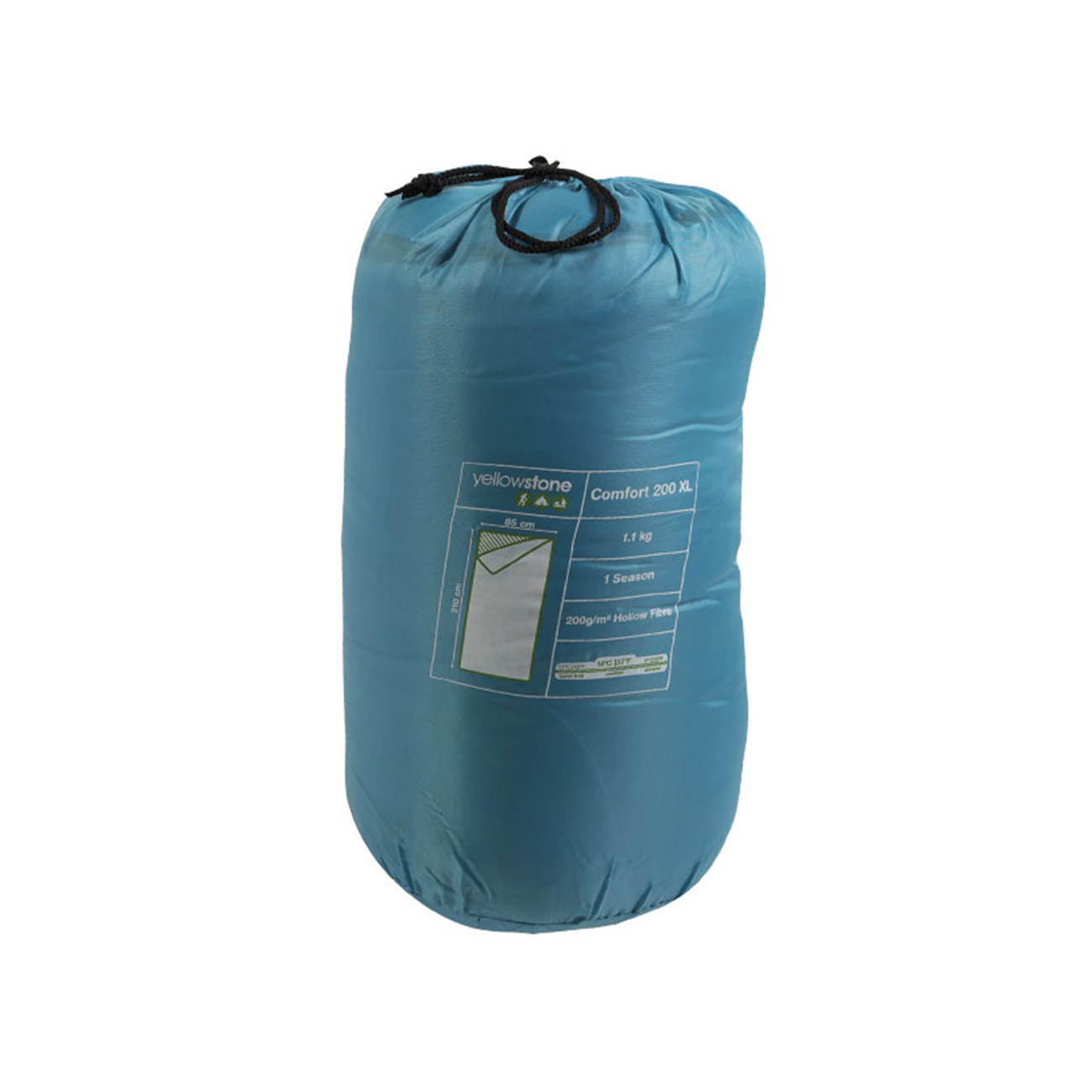 Yellowstone Schlafsack Comfort 200 XL blau Bild 1
