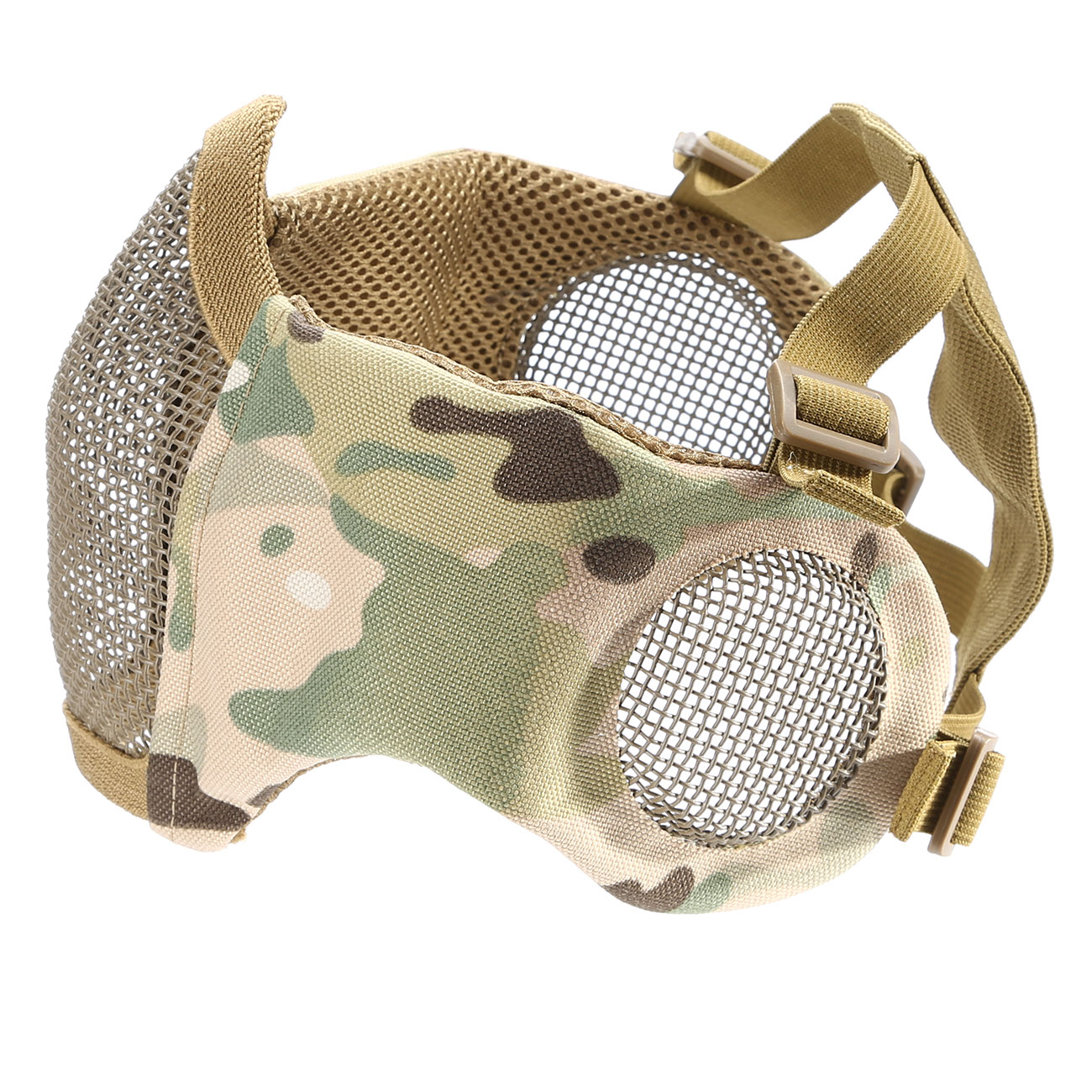 ASG Strike Systems Mesh Mask Gittermaske Full Lower Face mit Ohrabdeckung MC Bild 1