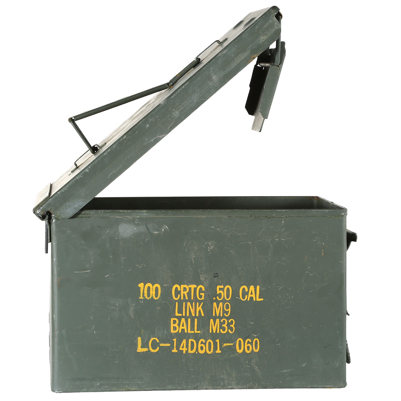 US Munitionskiste Original gross 30 x 15 x 18 cm oliv - gebraucht Bild 4