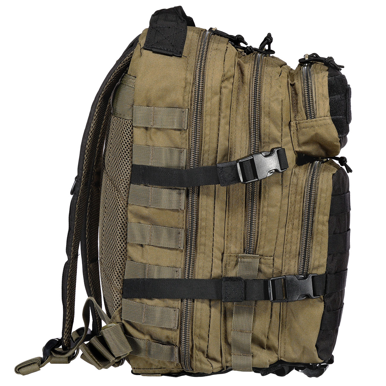 Mil-Tec Rucksack Assault Ranger Pack 20 Liter green/schwarz Bild 3