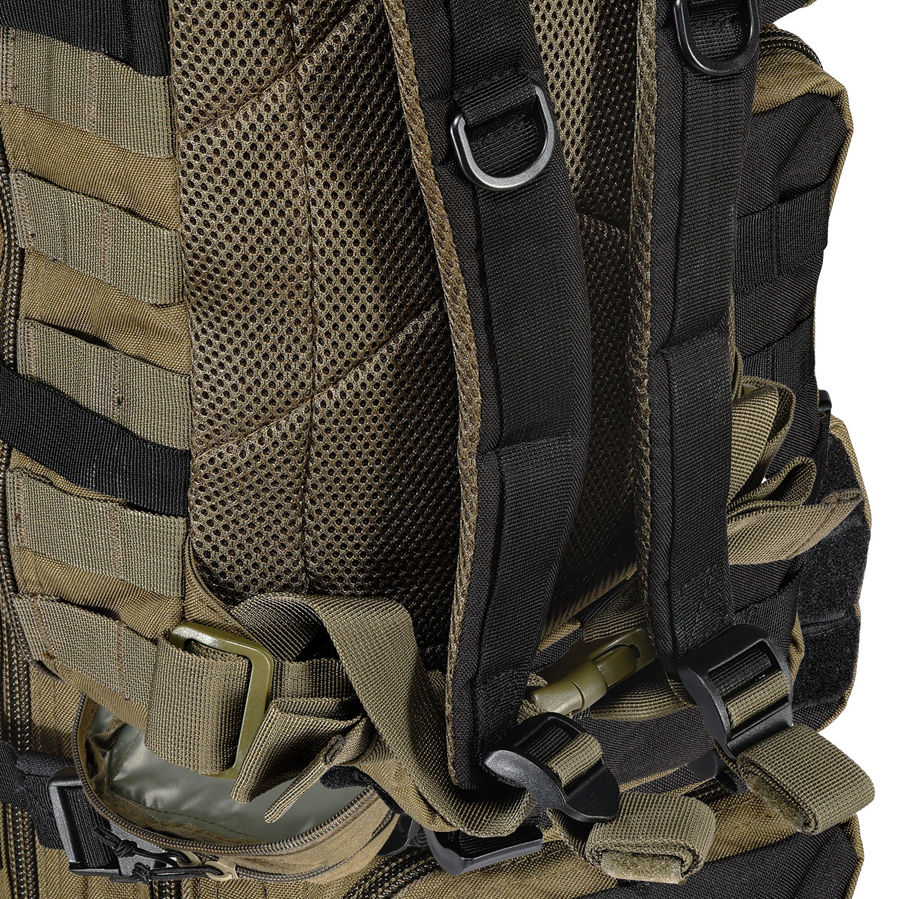 Mil-Tec Rucksack Assault Ranger Pack 20 Liter green/schwarz Bild 8