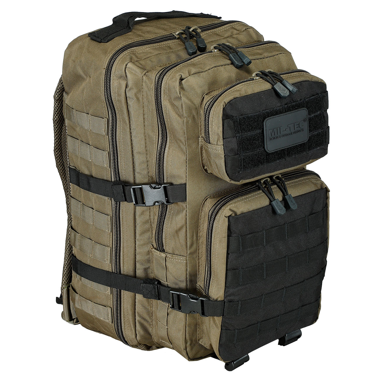 Mil-Tec Rucksack US Assault Pack LG Ranger 36 Liter green/schwarz