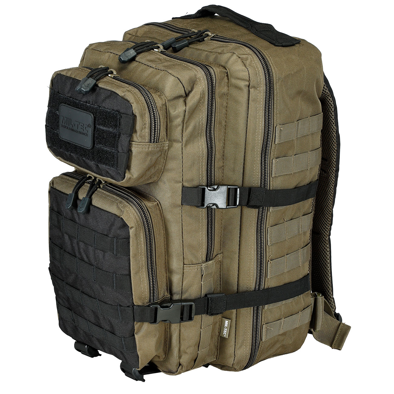 Mil-Tec Rucksack US Assault Pack LG Ranger 36 Liter green/schwarz Bild 2
