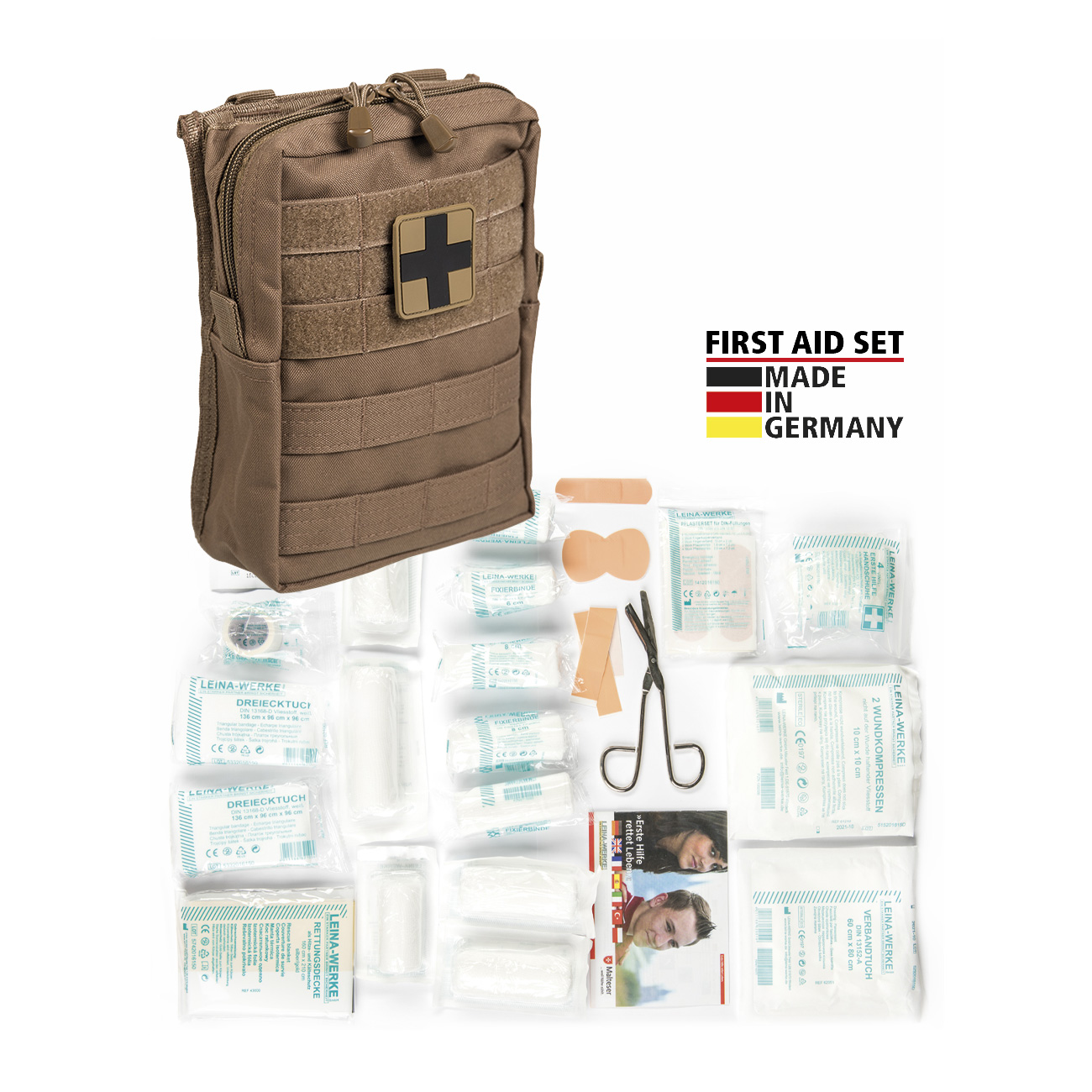 Mil-Tec Erste Hilfe Set Large Leina Pro 43 tlg. LG coyote