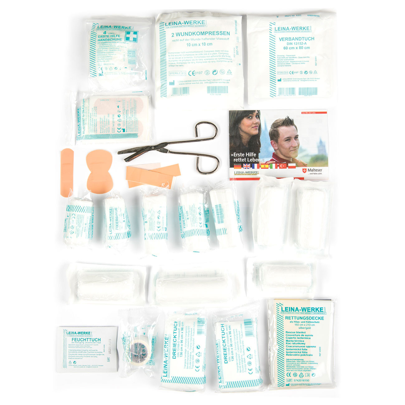 Mil-Tec Erste Hilfe Set Large Leina Pro 43 tlg. LG coyote Bild 2