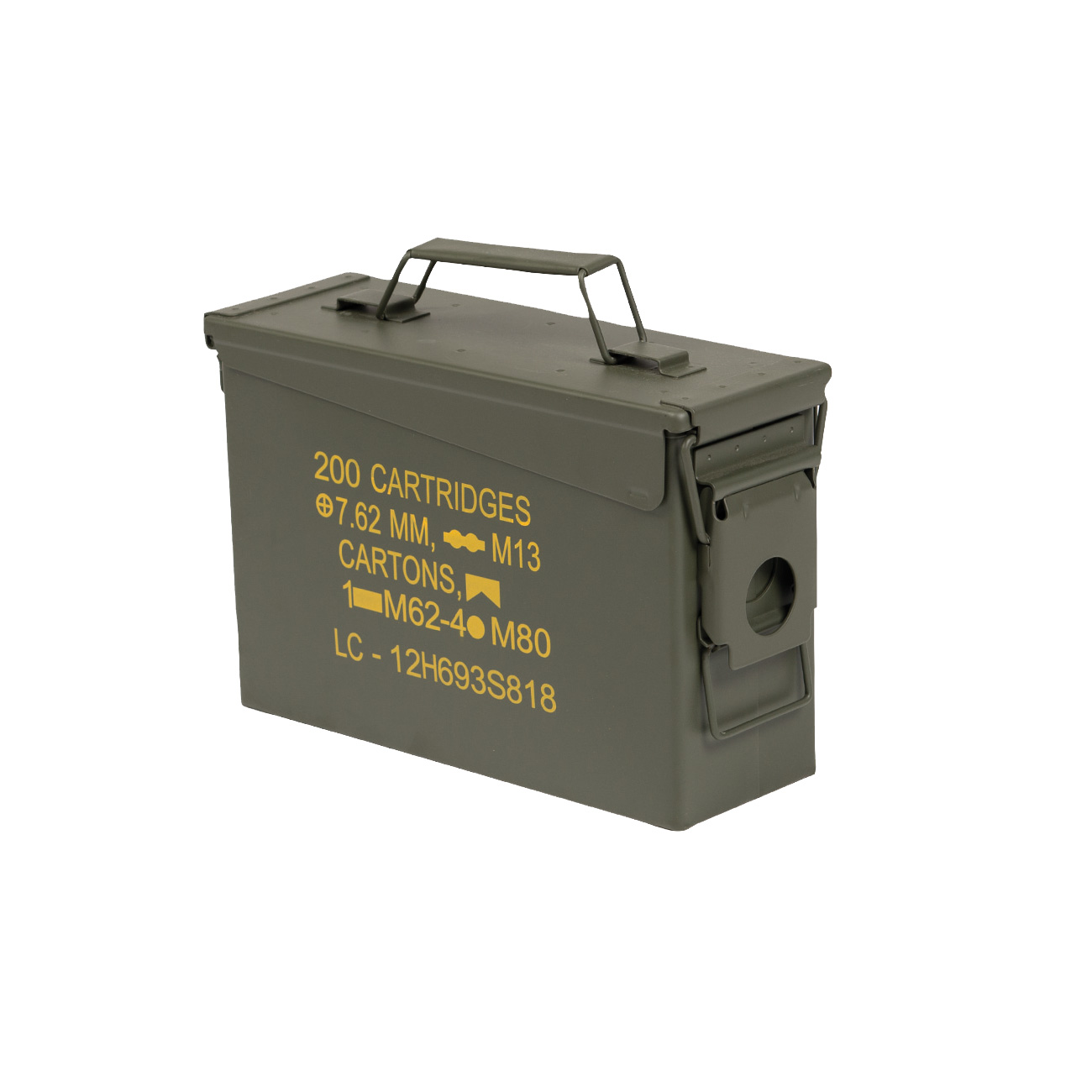 Mil-Tec Munitionskiste US Ammo Box Steel M19A1 cal. 30