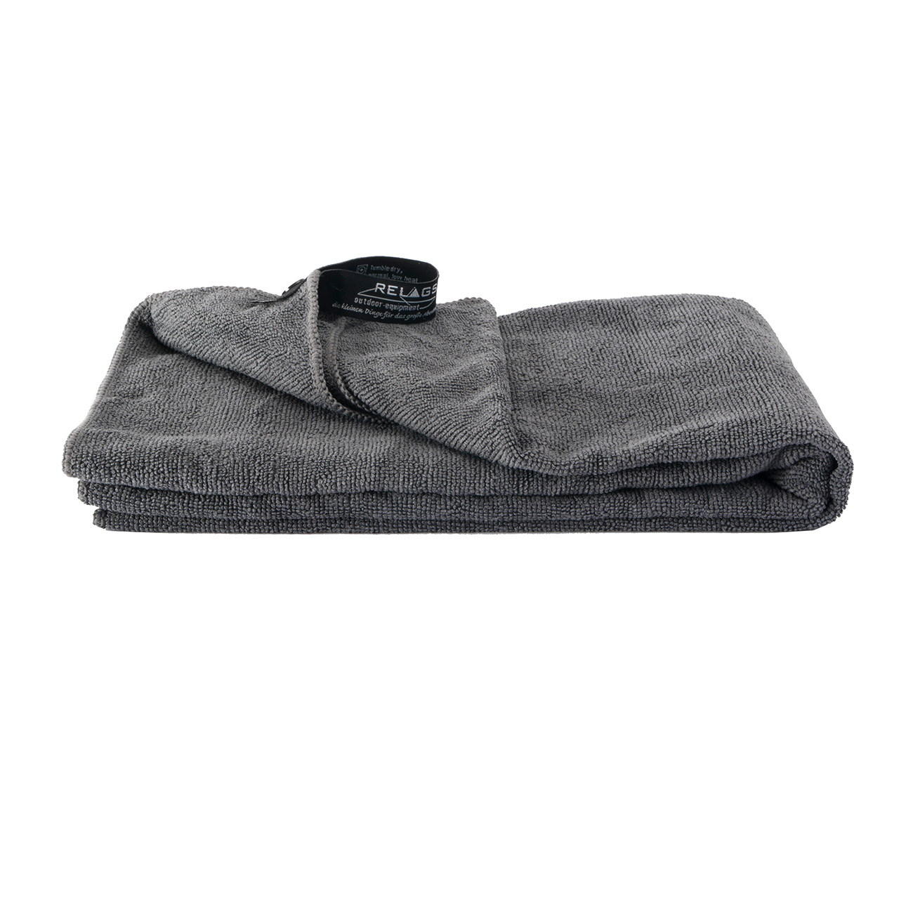 Basic Nature Reise- und Sporthandtuch Basic Nature Terry 60 x 120 cm anthrazit