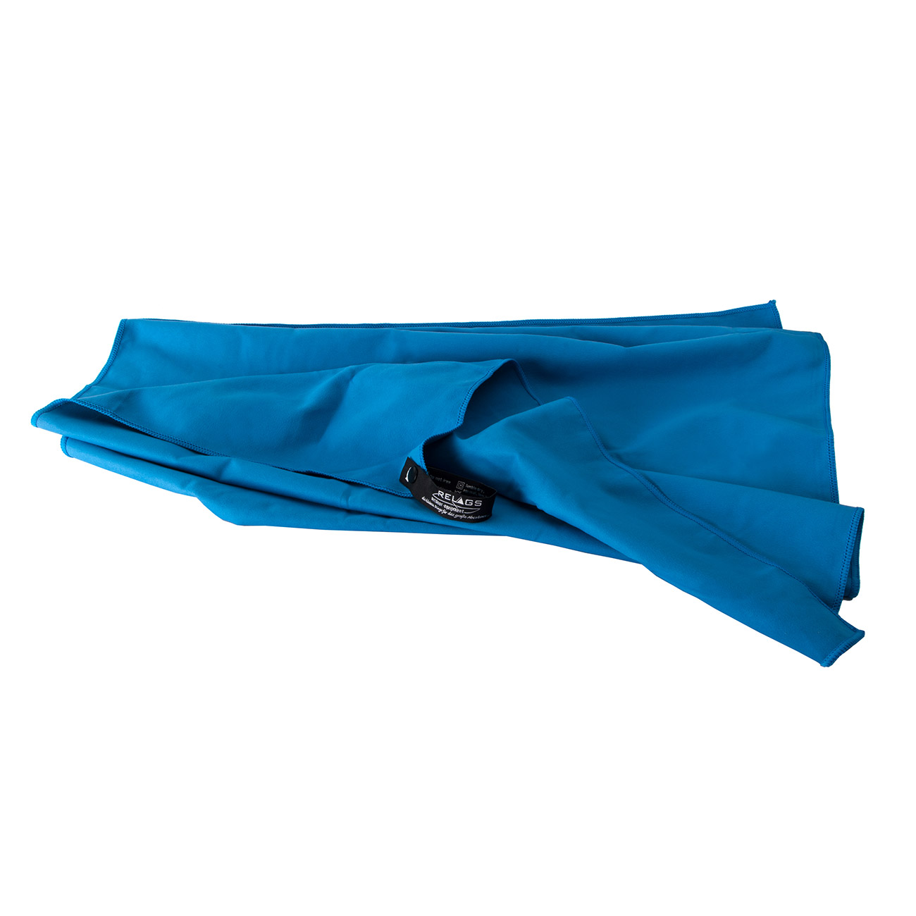 Relags Outdoor-Handtuch BasicNature Velour 85 x 150 cm blau Bild 1