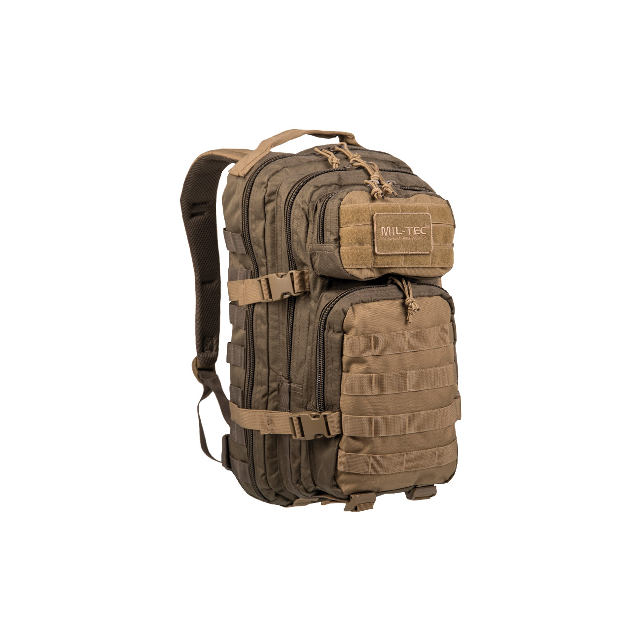 Mil-Tec Rucksack US Assault Ranger Pack 20 Liter green/coyote