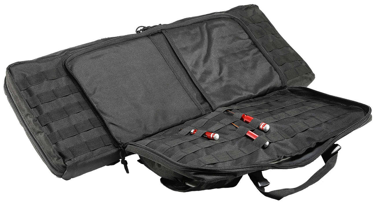 Mil-Tec Futteral Rifle Case medium Gewehrtasche schwarz Bild 4