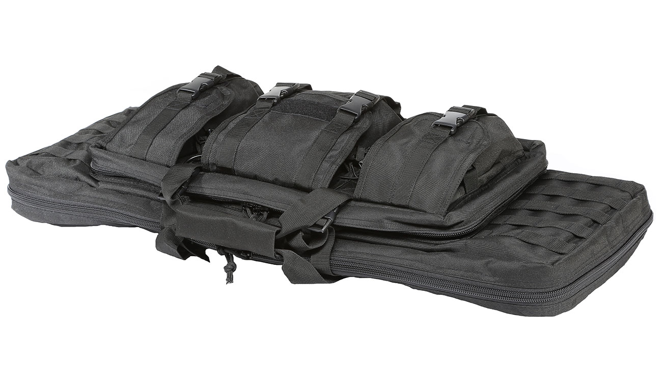 Mil-Tec Futteral Rifle Case medium Gewehrtasche schwarz Bild 7