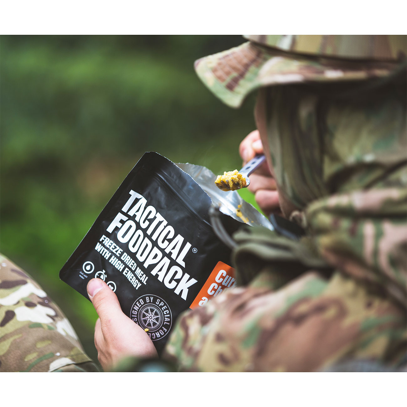 Tactical Foodpack Outdoor Mahlzeit Curry-Hhnchen und Reis Bild 6