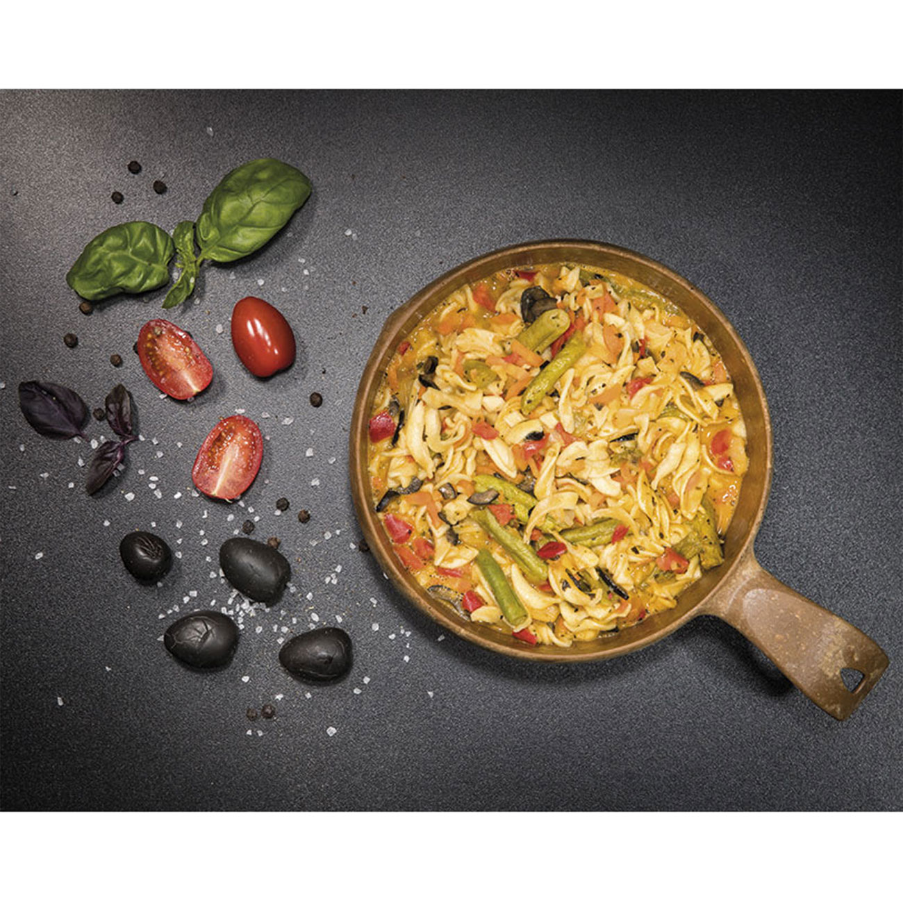 Tactical Foodpack Outdoor Mahlzeit Pasta und Gemse Bild 1