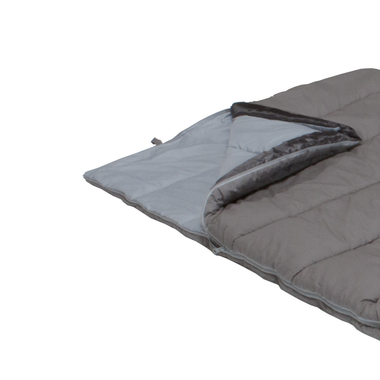 Schlafsack Deckenschlafsack Decken-Schlafsack Grau Camping Outdoor Schlafsäcke 