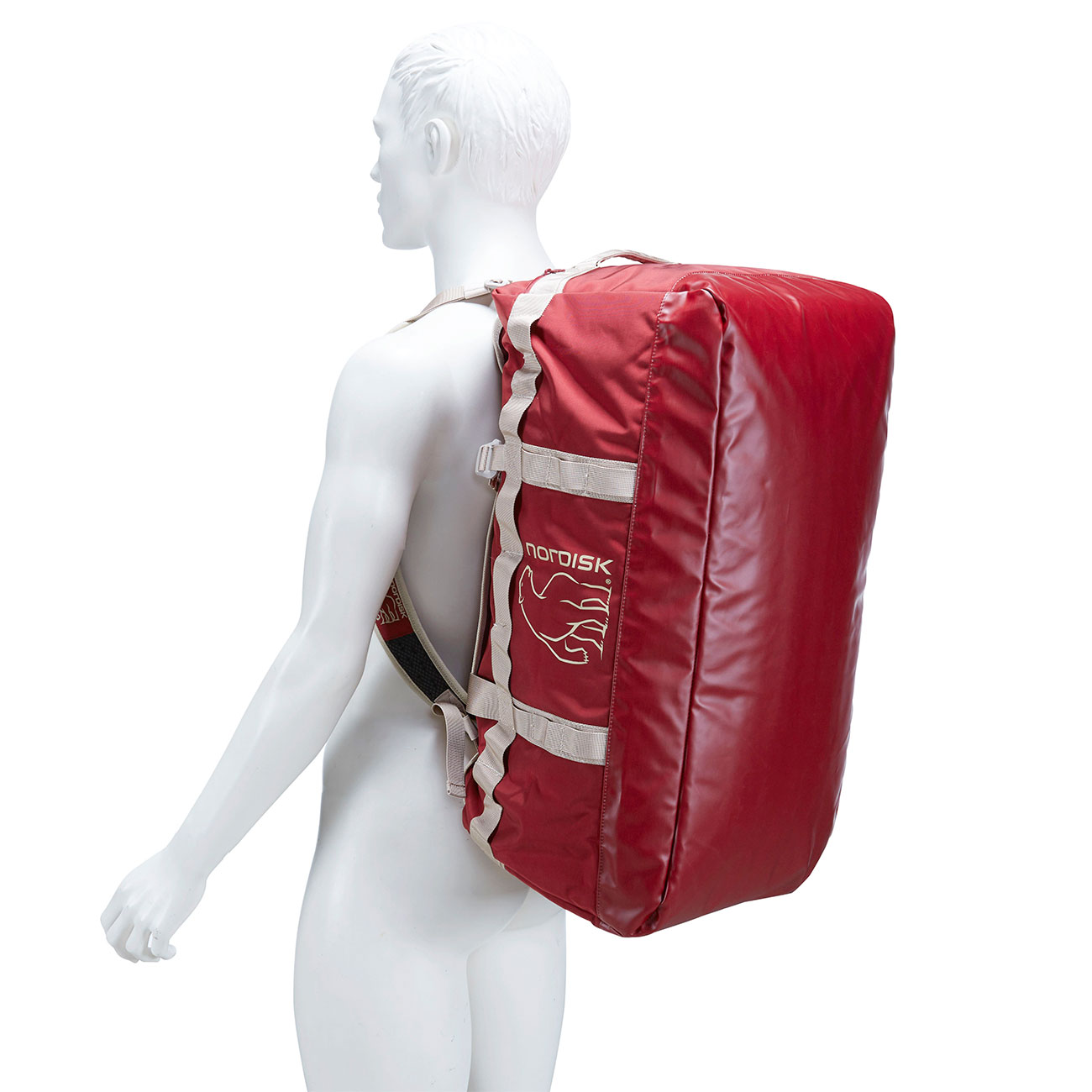 Nordisk Transportrucksack Skara M 70 Liter burnt red Bild 2