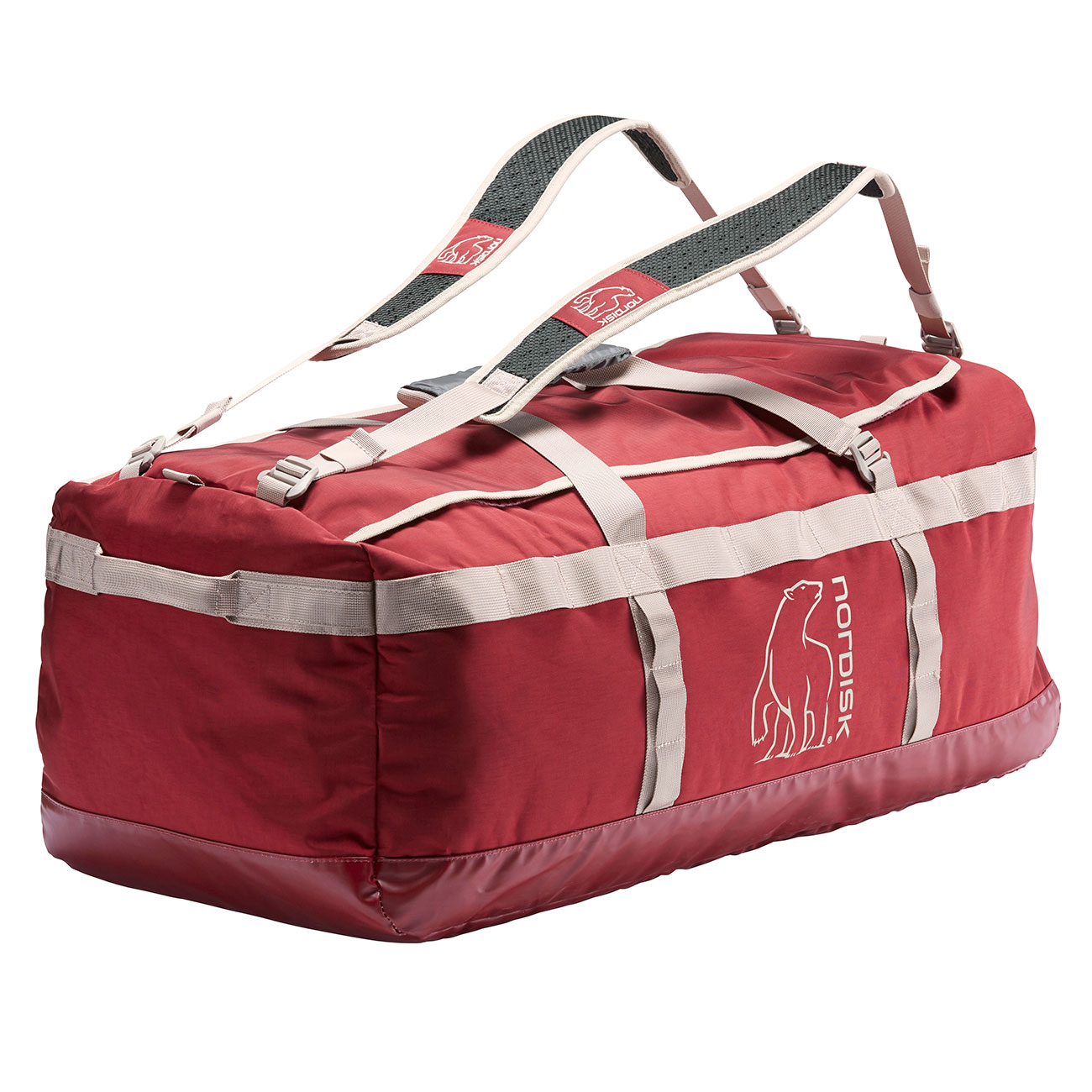 Nordisk Transportrucksack Skara L 100 Liter burnt red Bild 5