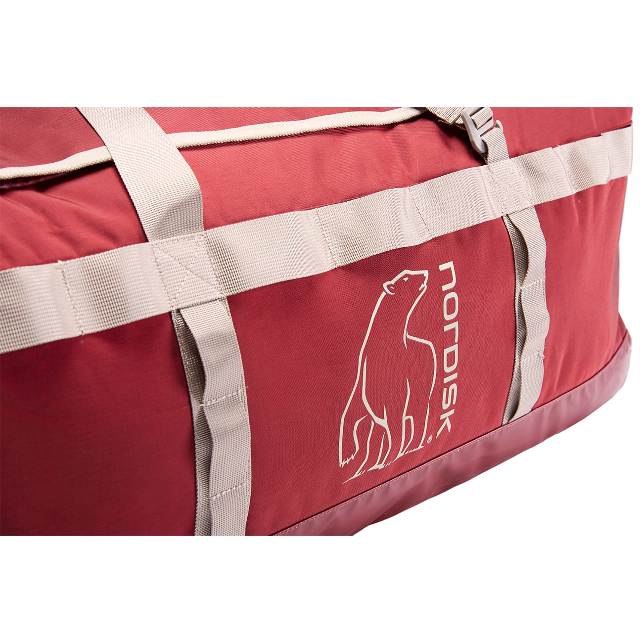 Nordisk Transportrucksack Skara L 100 Liter burnt red Bild 7