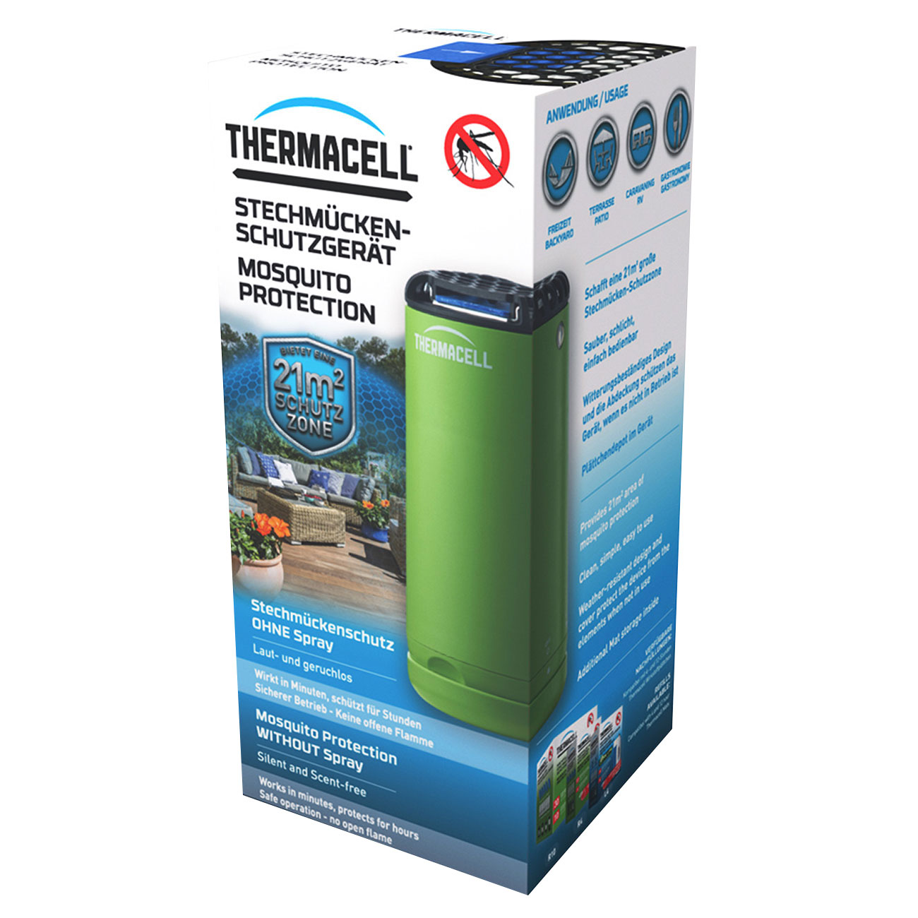 ThermaCell Mückenschutz Halo Mini Patio grün Bild 1