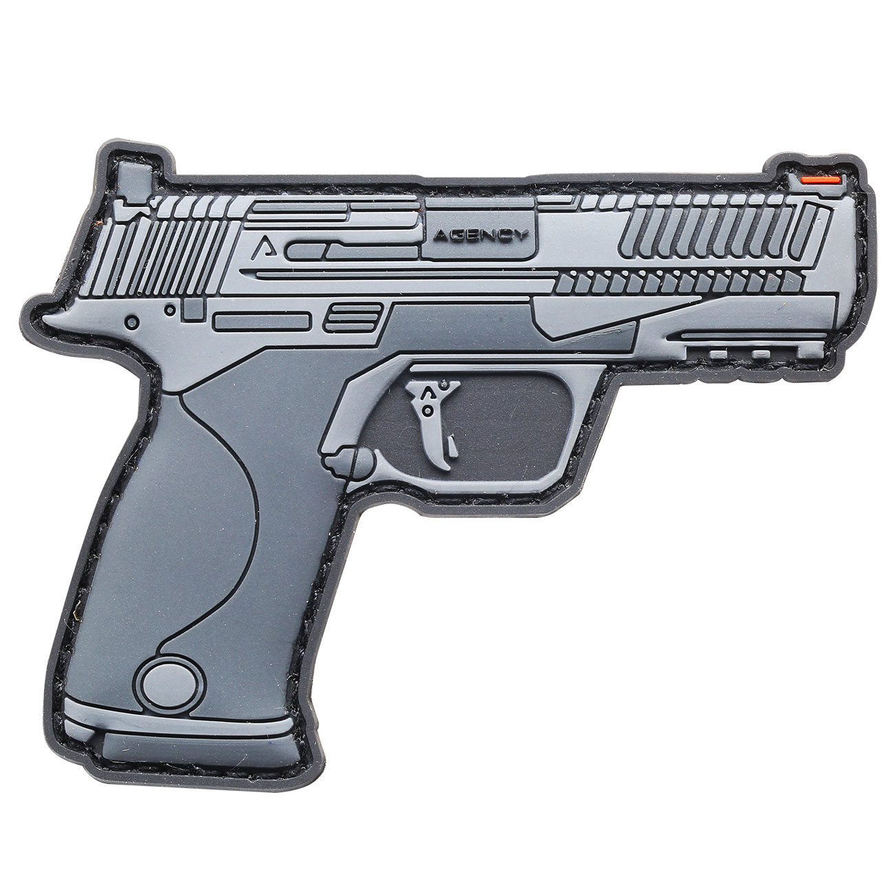 RWA 3D Rubber Patch Agency Arms 17 Pistole grau