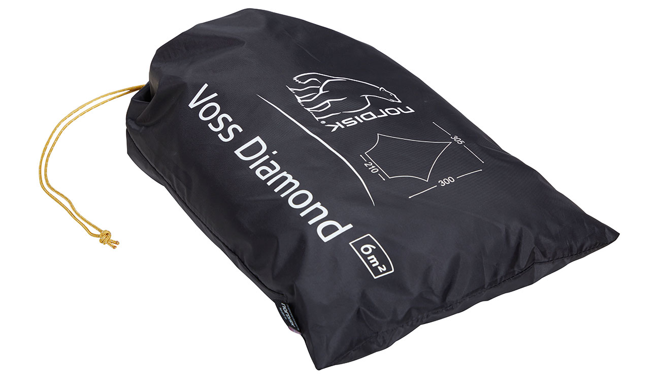 Nordisk Tarp Voss Diamond PU dusty green Bild 1