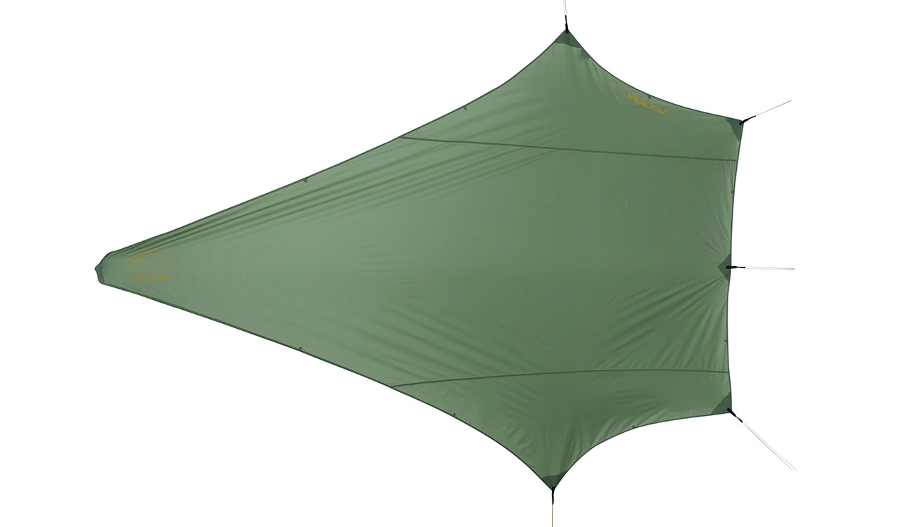 Nordisk Tarp Voss Diamond PU dusty green Bild 1