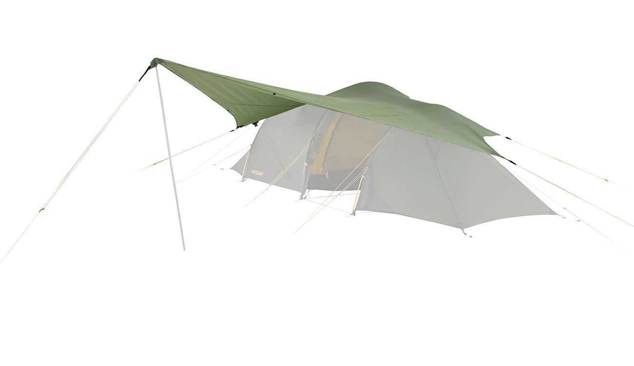 Nordisk Tarp Voss Diamond PU dusty green Bild 7