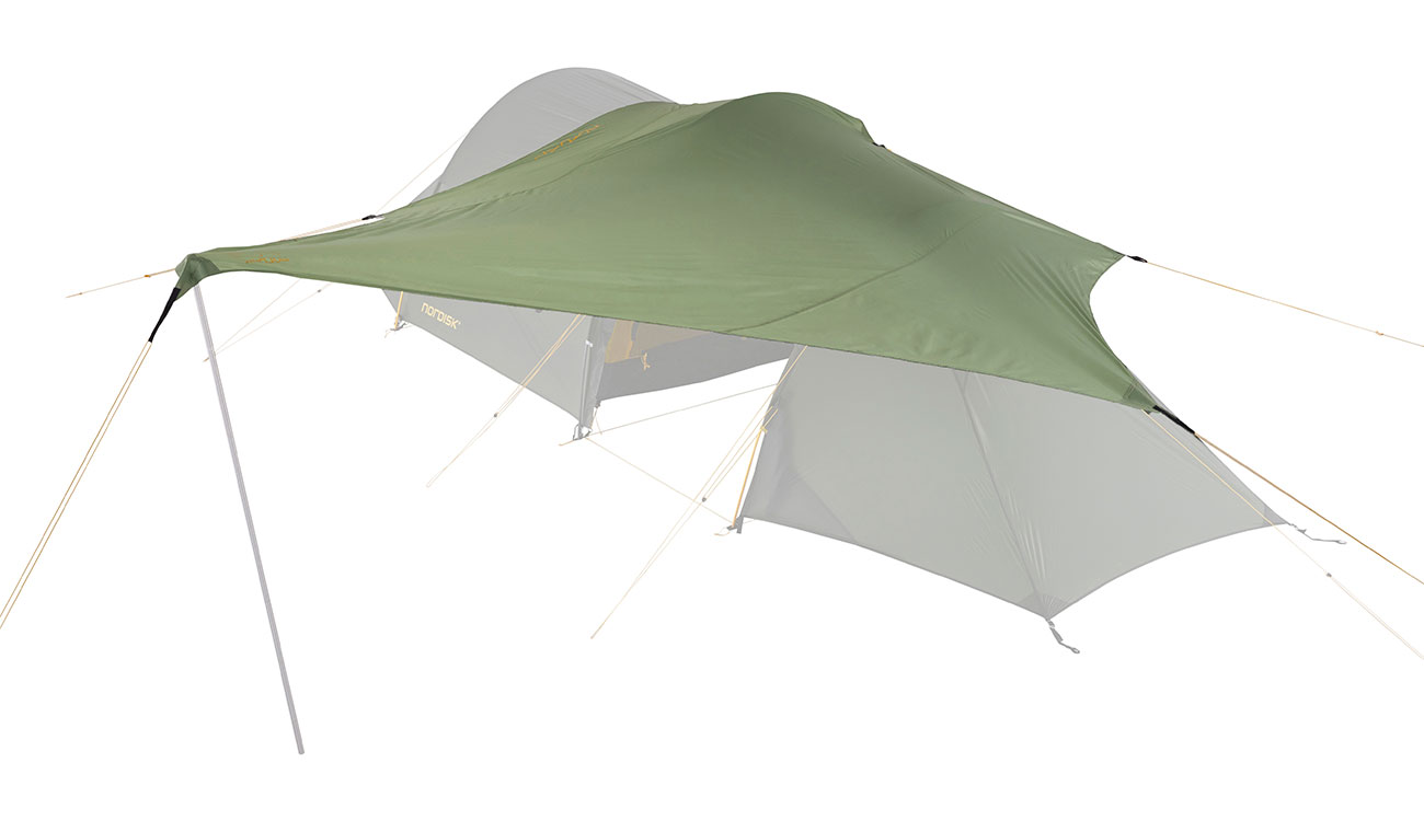 Nordisk Tarp Voss Diamond PU dusty green Bild 1