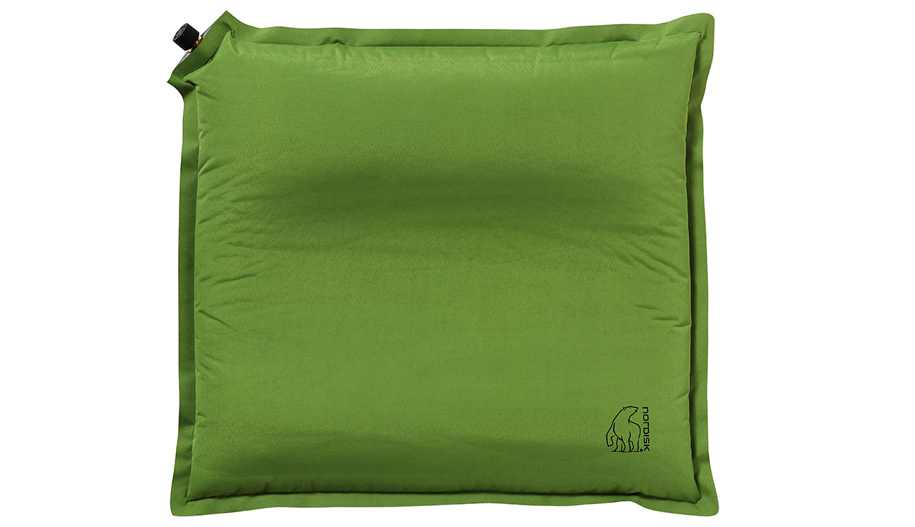 Nordisk Kissen Morgen selbstaufblasend peridot green