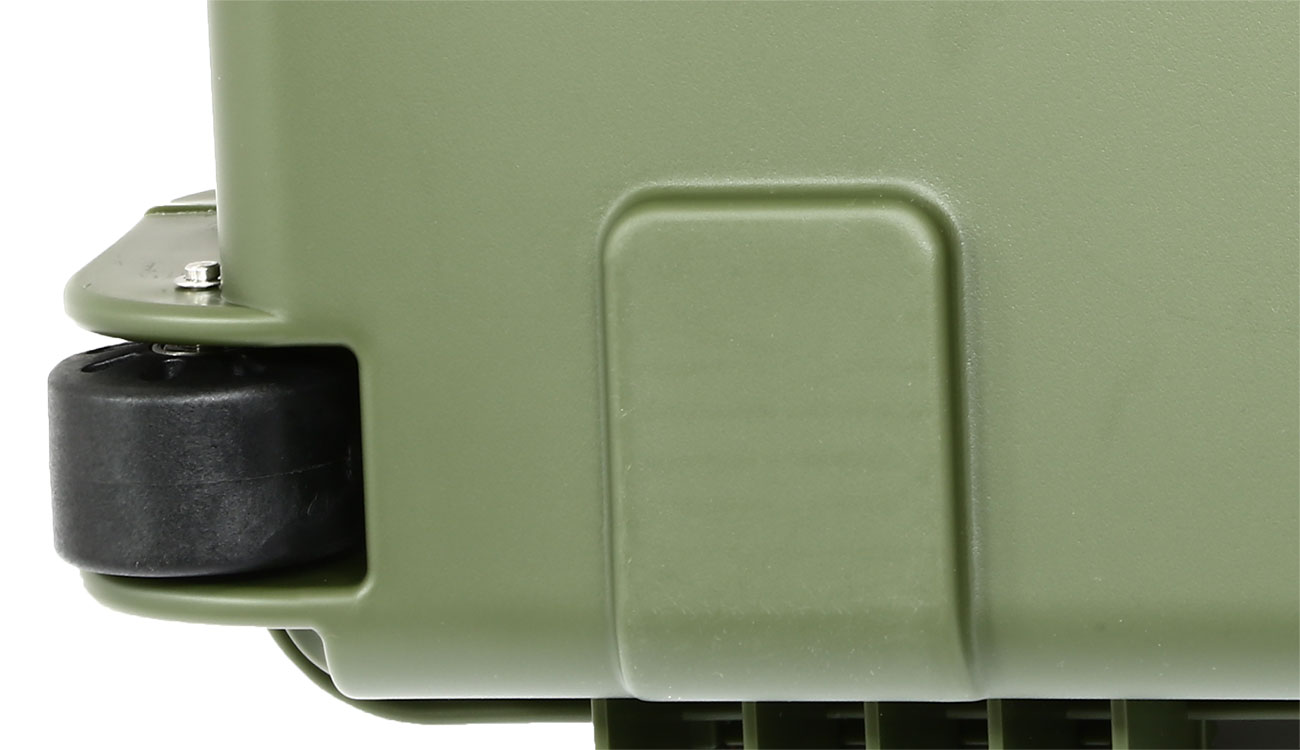 Nuprol Large Hard Case Waffenkoffer / Trolley 109 x 39,5 x 16 cm Waben-Schaumstoff oliv Bild 1