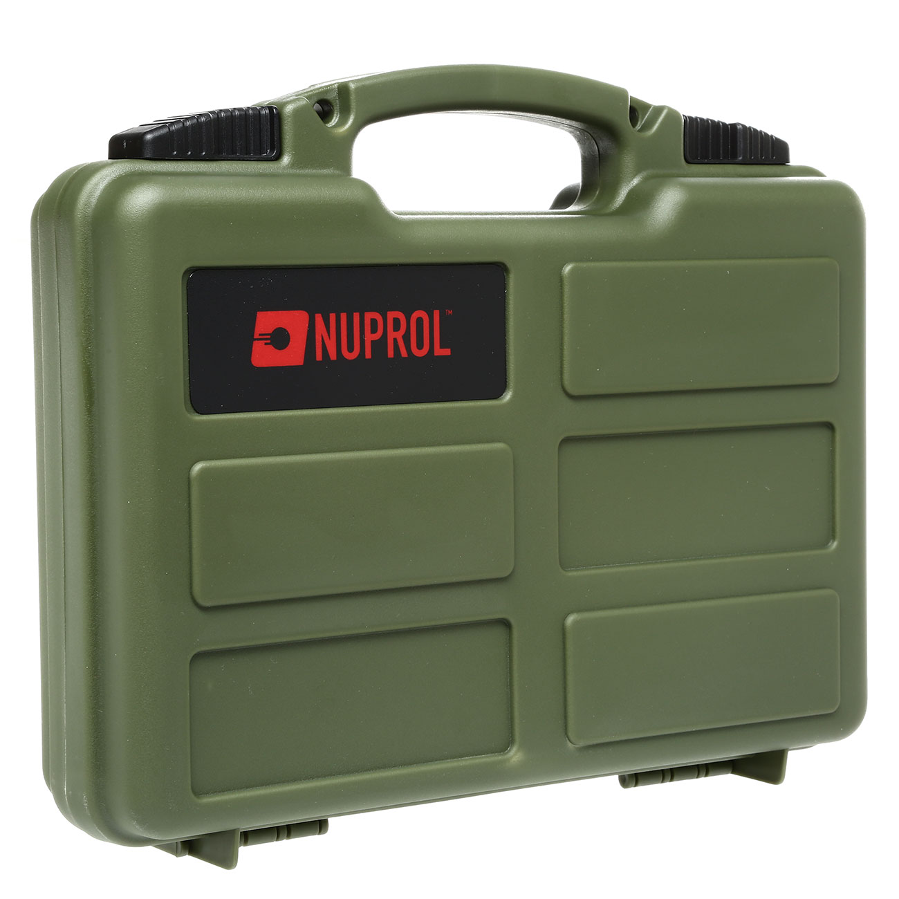 Nuprol Small Hard Case Pistolenkoffer 31 x 21 x 6,5 cm PnP-Schaumstoff oliv Bild 1