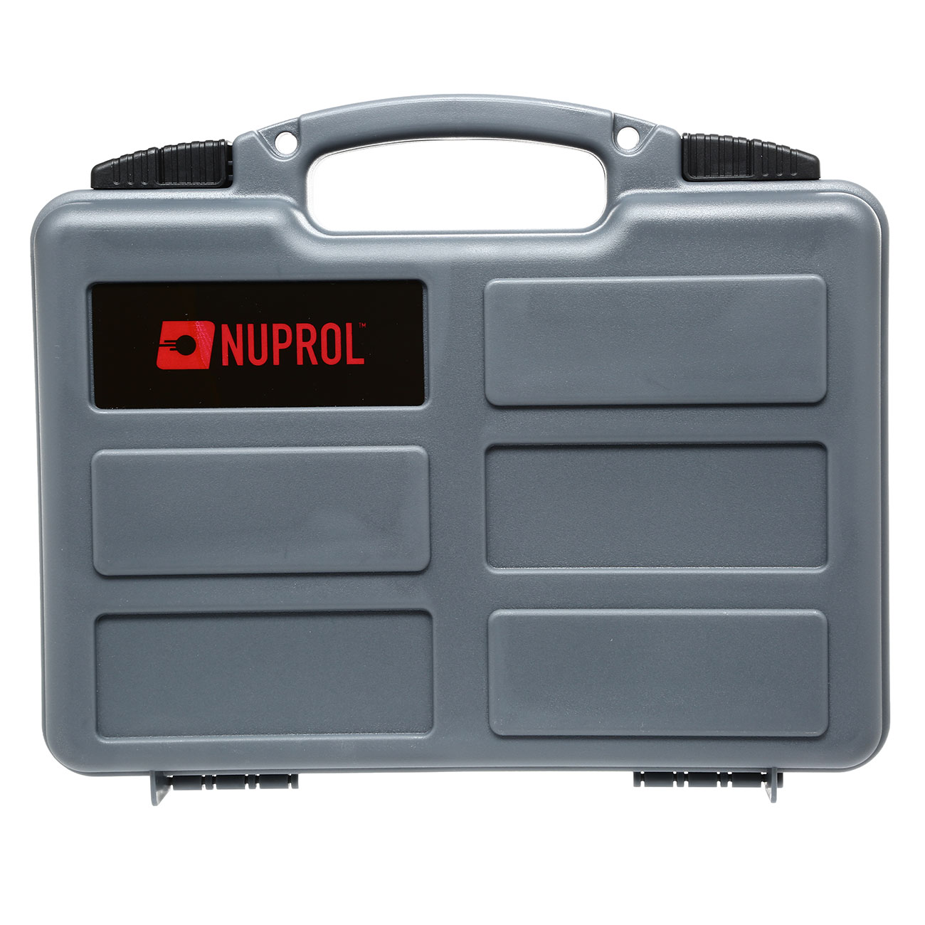 Nuprol Small Hard Case Pistolenkoffer 31 x 21 x 6,5 cm PnP-Schaumstoff grau Bild 2